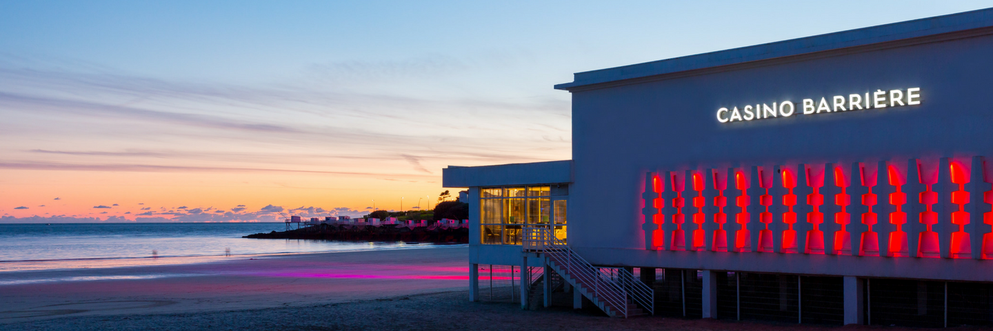 vue de l'extrérieur du Casino de Royan